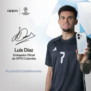 OPPO refuerza su apuesta en Colombia: anuncia a Luis Díaz como embajador, lanza programa social en La Guajira y presenta el nuevo OPPO Find N6